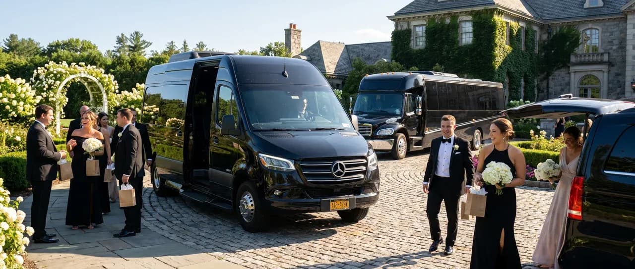 Wedding Guest  Shuttle Bus - Sprinter van